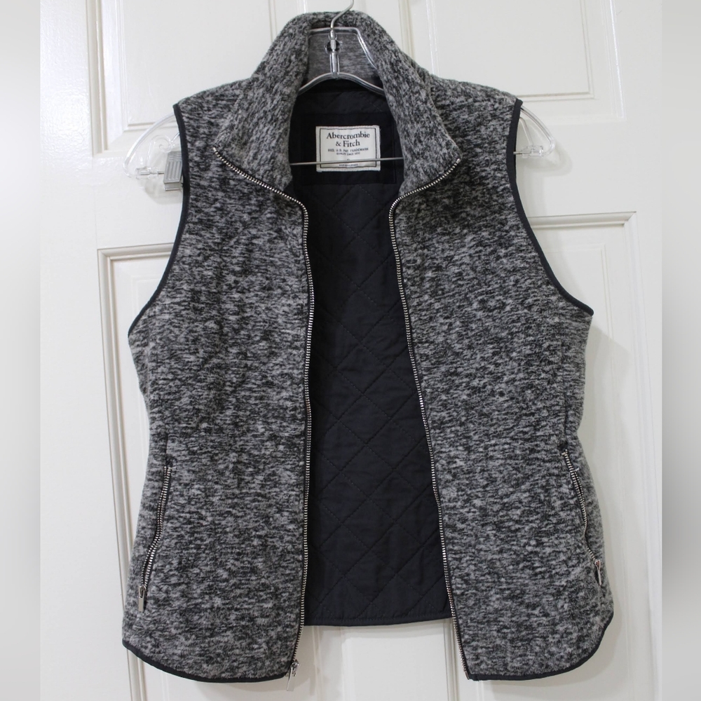 Abercrombie & Fitch Gray Vest (S)
